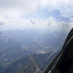 Flugwegposition um 13:45:50: Aufgenommen in der Nähe von Donnersbach, Österreich in 2313 Meter